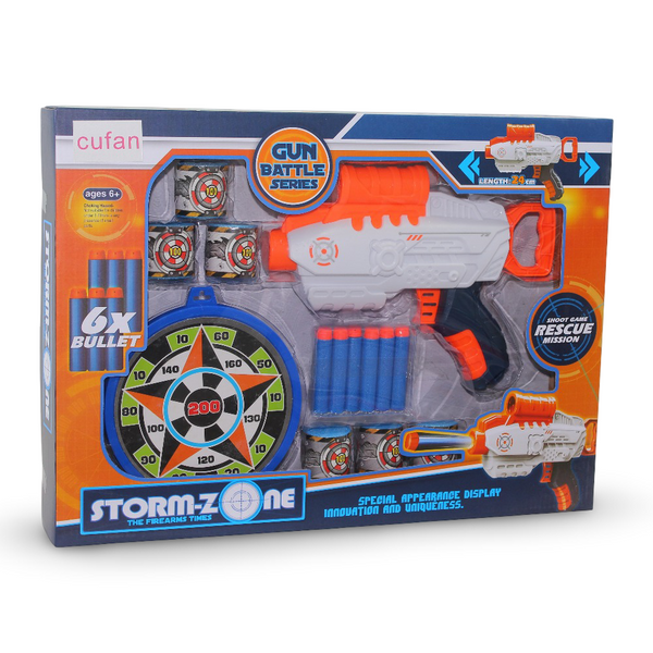Cufan Storm Zone Toy Blaster Gun – White