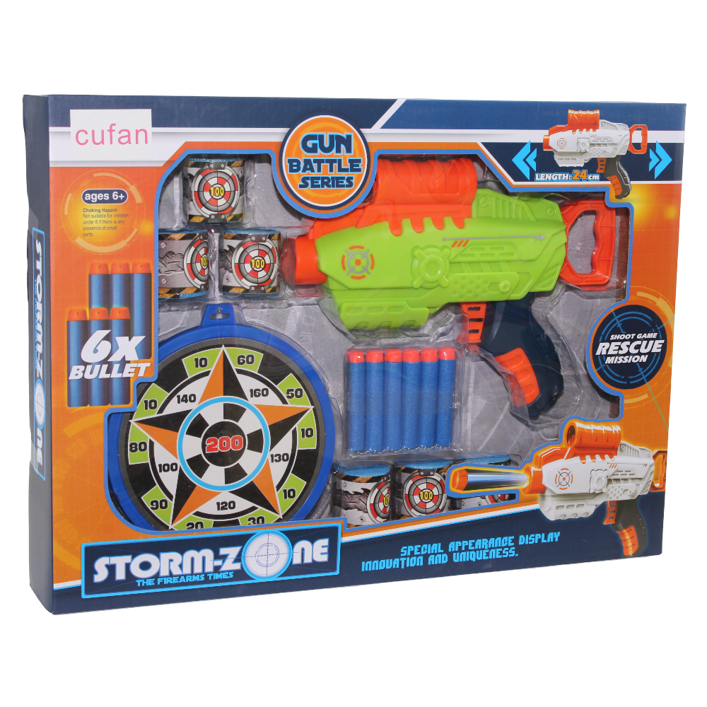 Cufan Storm Zone Toy Blaster Set – Green
