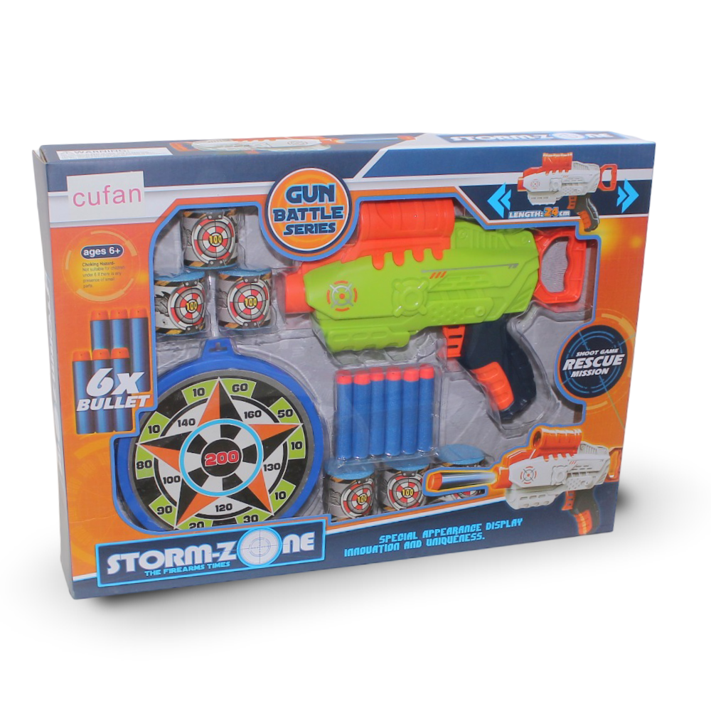 Cufan Storm Zone Toy Blaster Set – Green