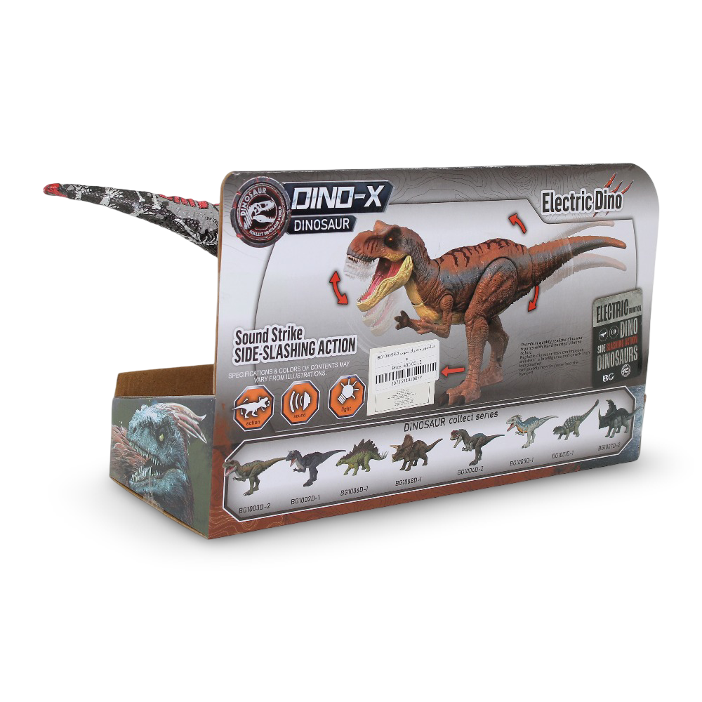 Cufan Dino-X Electric Dino – (Sound & Light) Grey