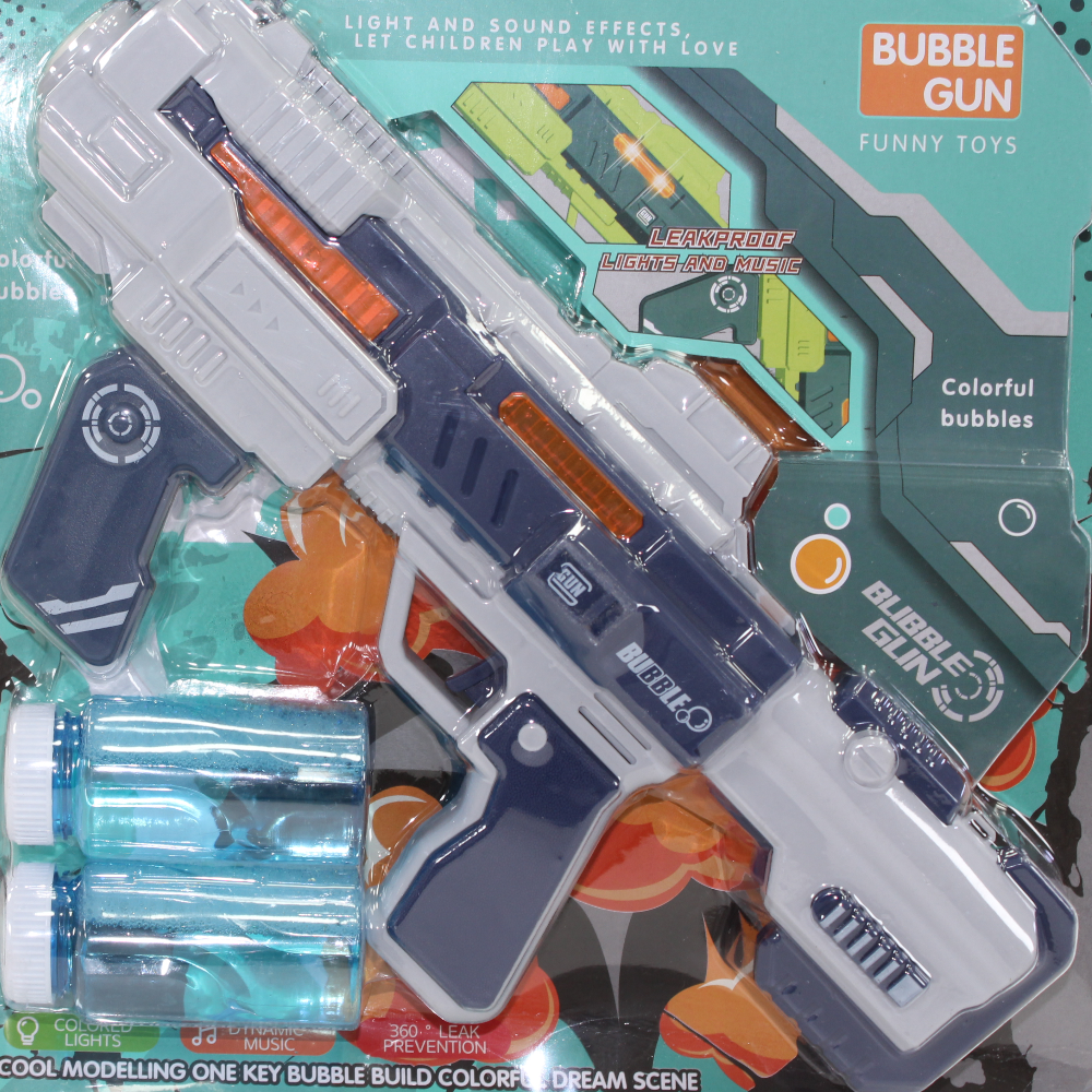 Funny Toys Bubble Gun – (Sound & Light)