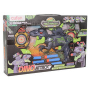 Cufan Rage Ranger Dino Attack 2-in-1 Soft Bullet Gun Set – Green