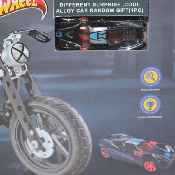 Cufan Hot Wheel Metal Motorcycle with Alloy Car Gift