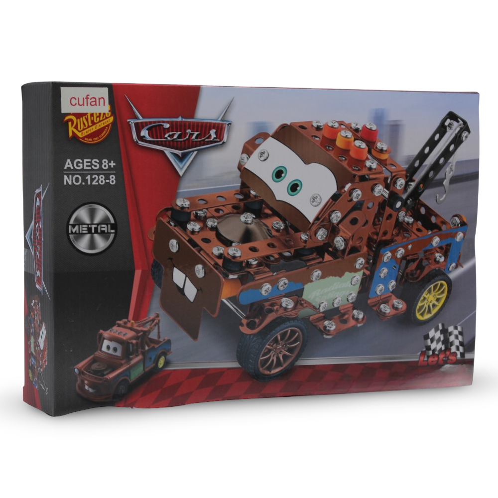Cars Metal Building Set – Tow Truck Model