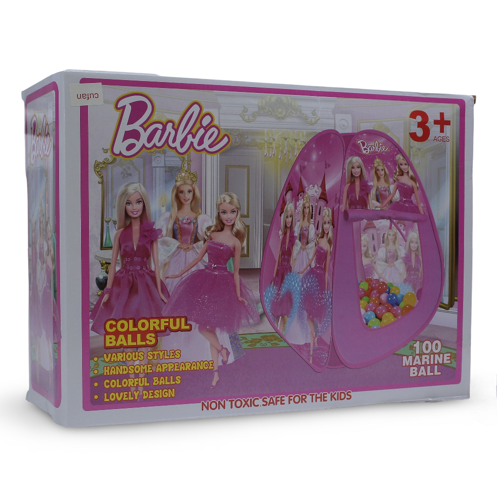 Cufan Barbie Play Tent with 100 Colorful Balls