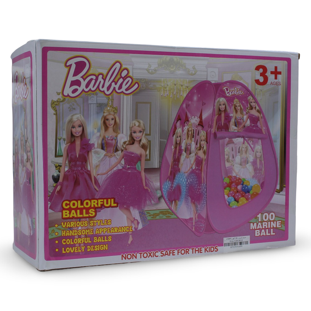 Cufan Barbie Play Tent with 100 Colorful Balls