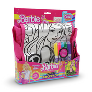 Color Me Mine Barbie Coloring Bag with Colors Box