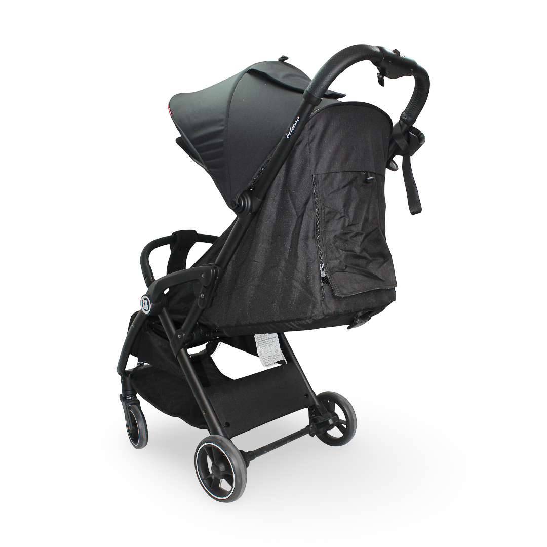 Asalvo Hito Baby Stroller – Black