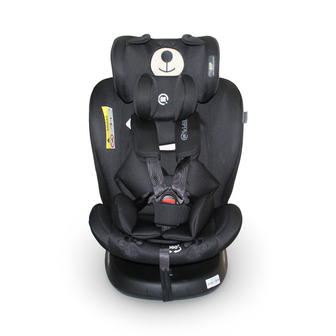 Kidilo 360° Rotation Isofix Car Seat 946  – Black