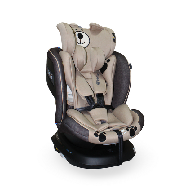 Kidilo 360° Rotation Isofix Car Seat – Beige