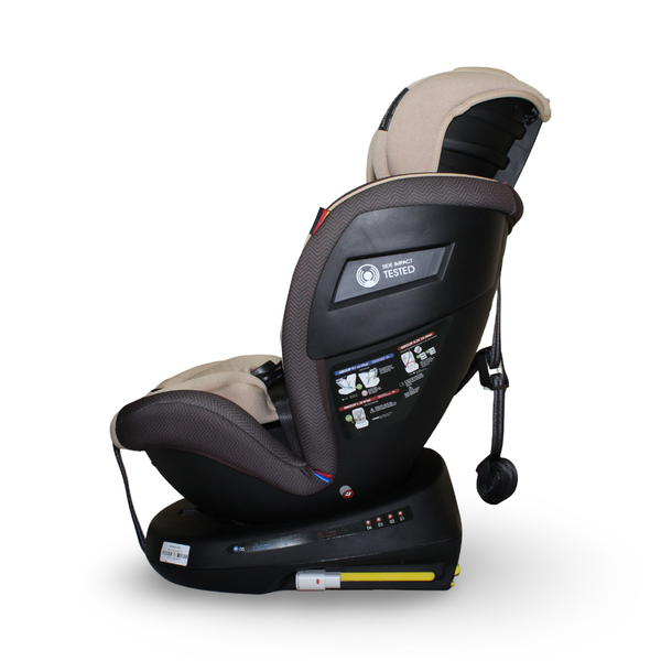 Kidilo 360° Rotation Isofix Car Seat – Beige