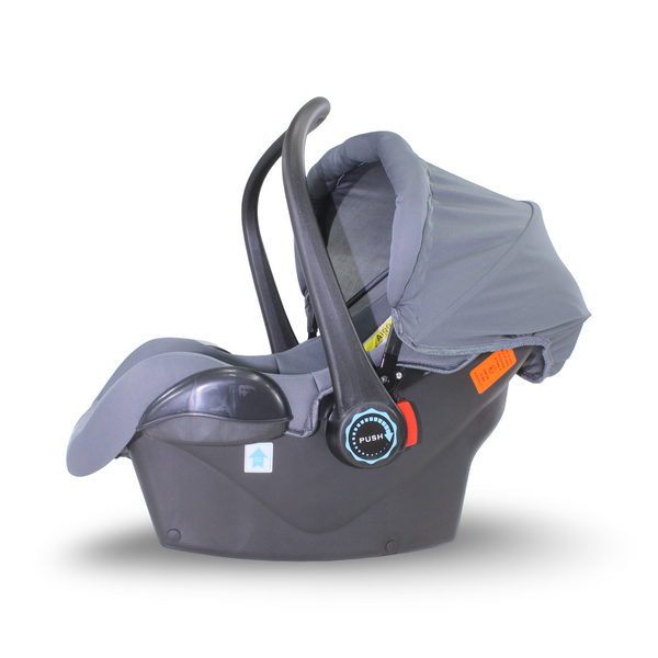 Kidilo 3-in-1 Baby Carry Cot, Car Seat, and Rocker – Dark Grey