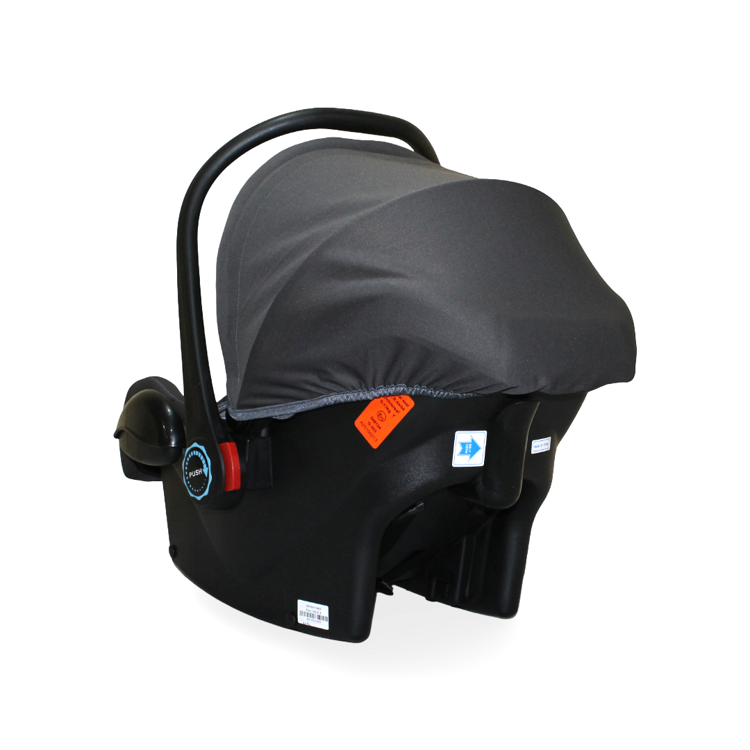 Kidilo 3-in-1 Baby Carry Cot, Car Seat, and Rocker – Dark Grey G303