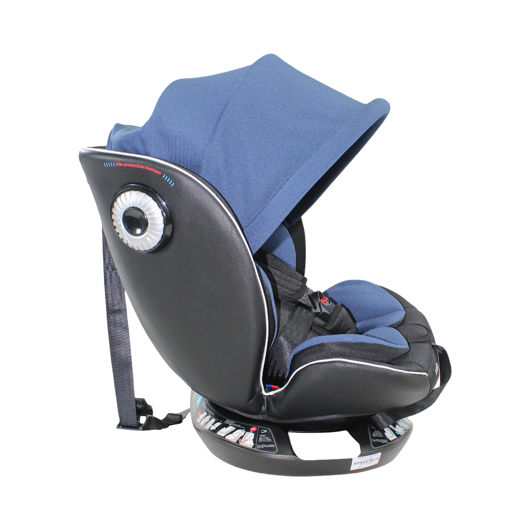 Kidilo 360° Rotation Isofix Car Seat – Navy ( G406B )