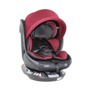 Kidilo 360° Rotation Isofix Car Seat – Burgundy