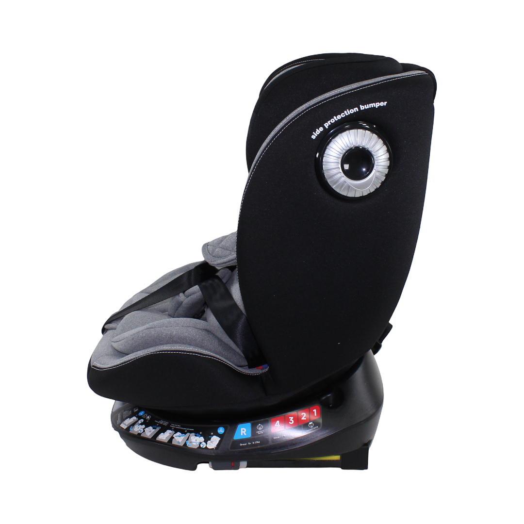 Kidilo 360° Rotating Car Seat (Safety Chair) – Grey