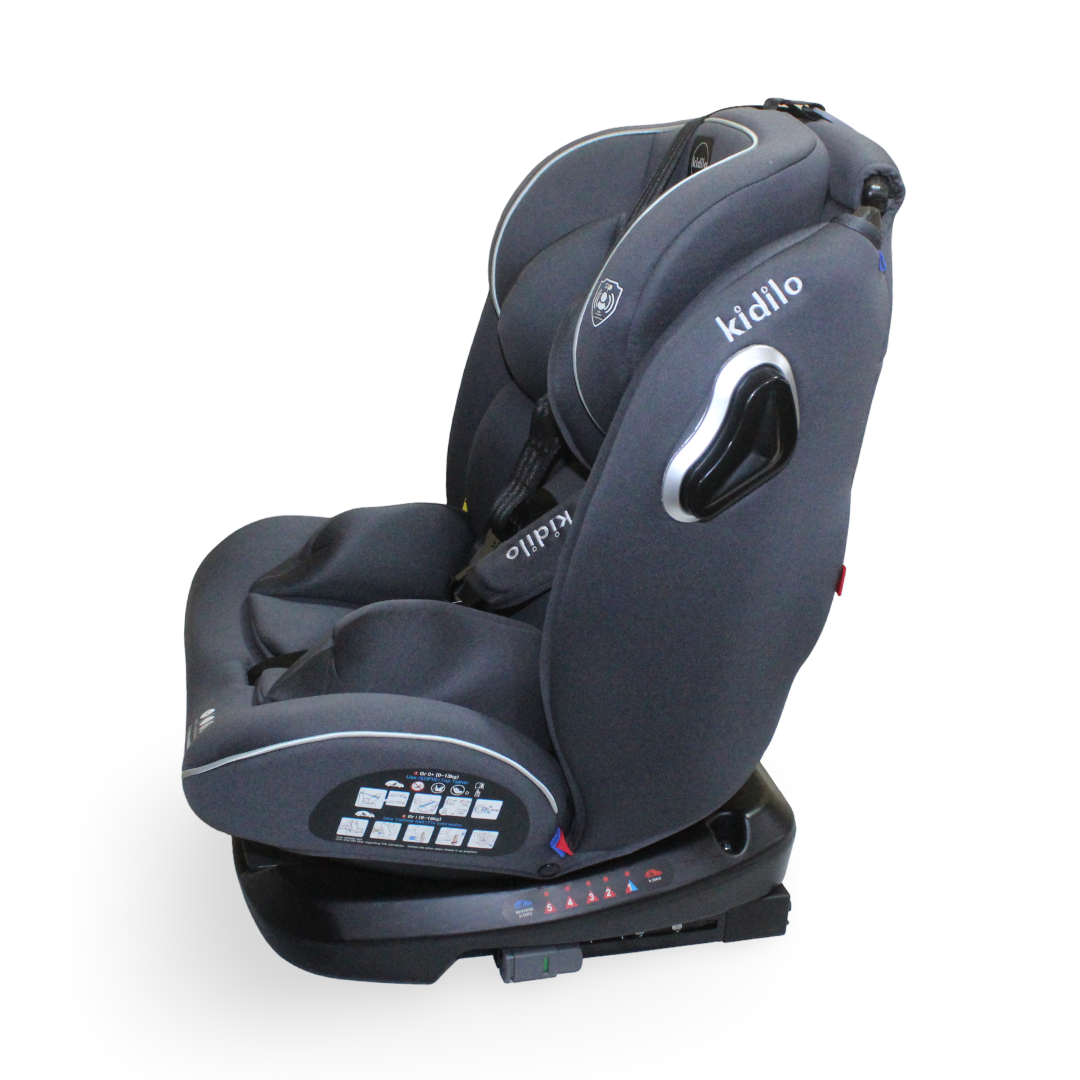 Kidilo 360° Infanty Safety Seat Rotating Car Seat  KBH311 – Dark Grey