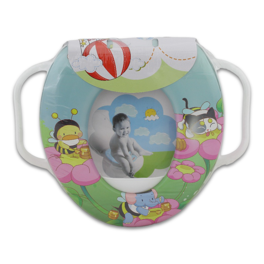 Soft Potty Baby Toilet Seat – Bee Print