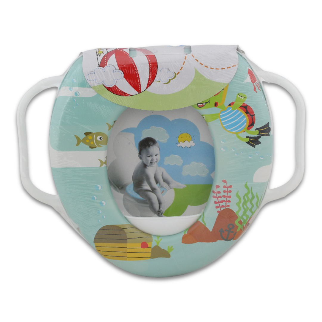 Soft Potty Baby Toilet Seat – Fish Print