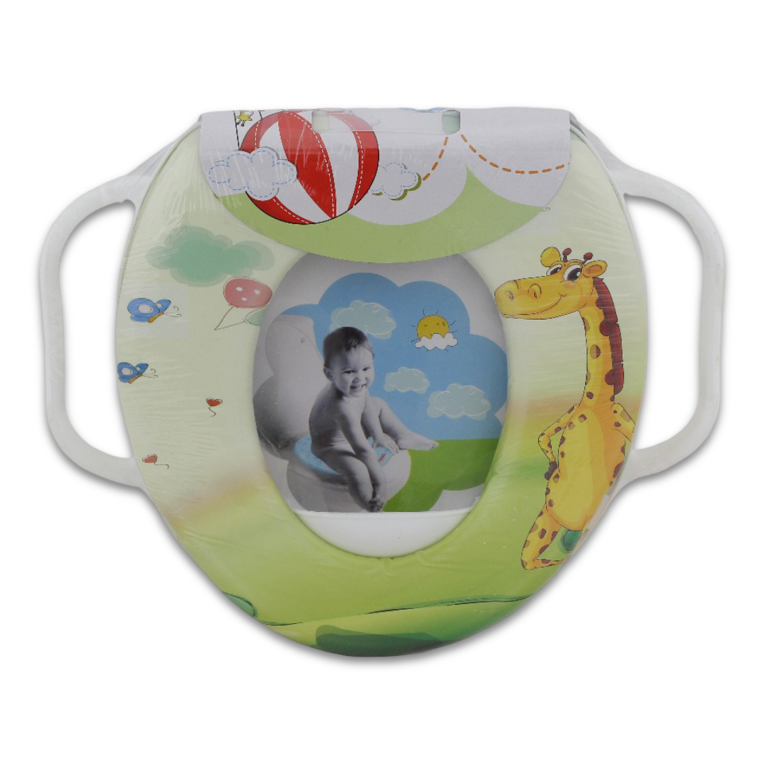 Soft Potty Baby Toilet Seat – Giraffe Print