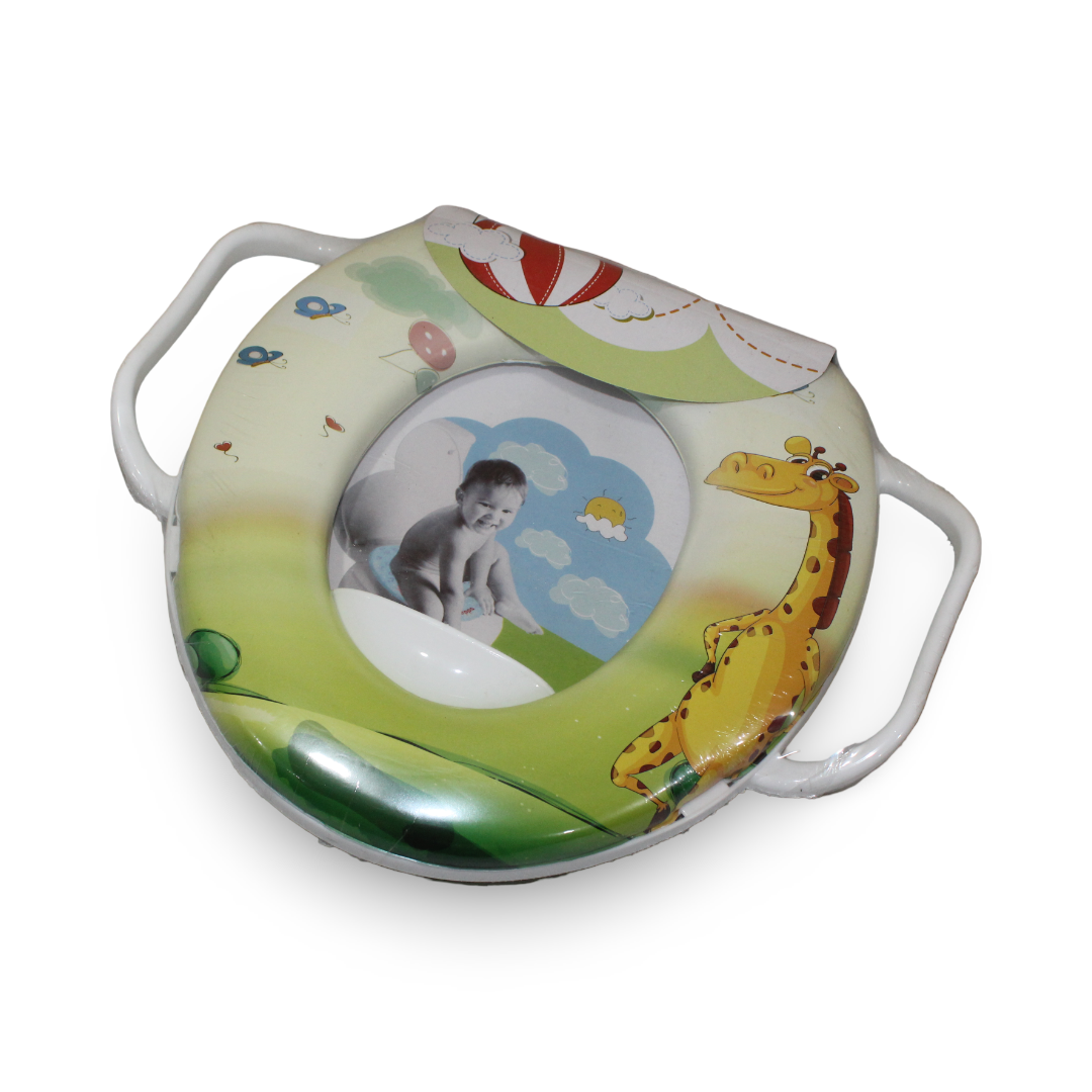 Soft Potty Baby Toilet Seat – Giraffe Print