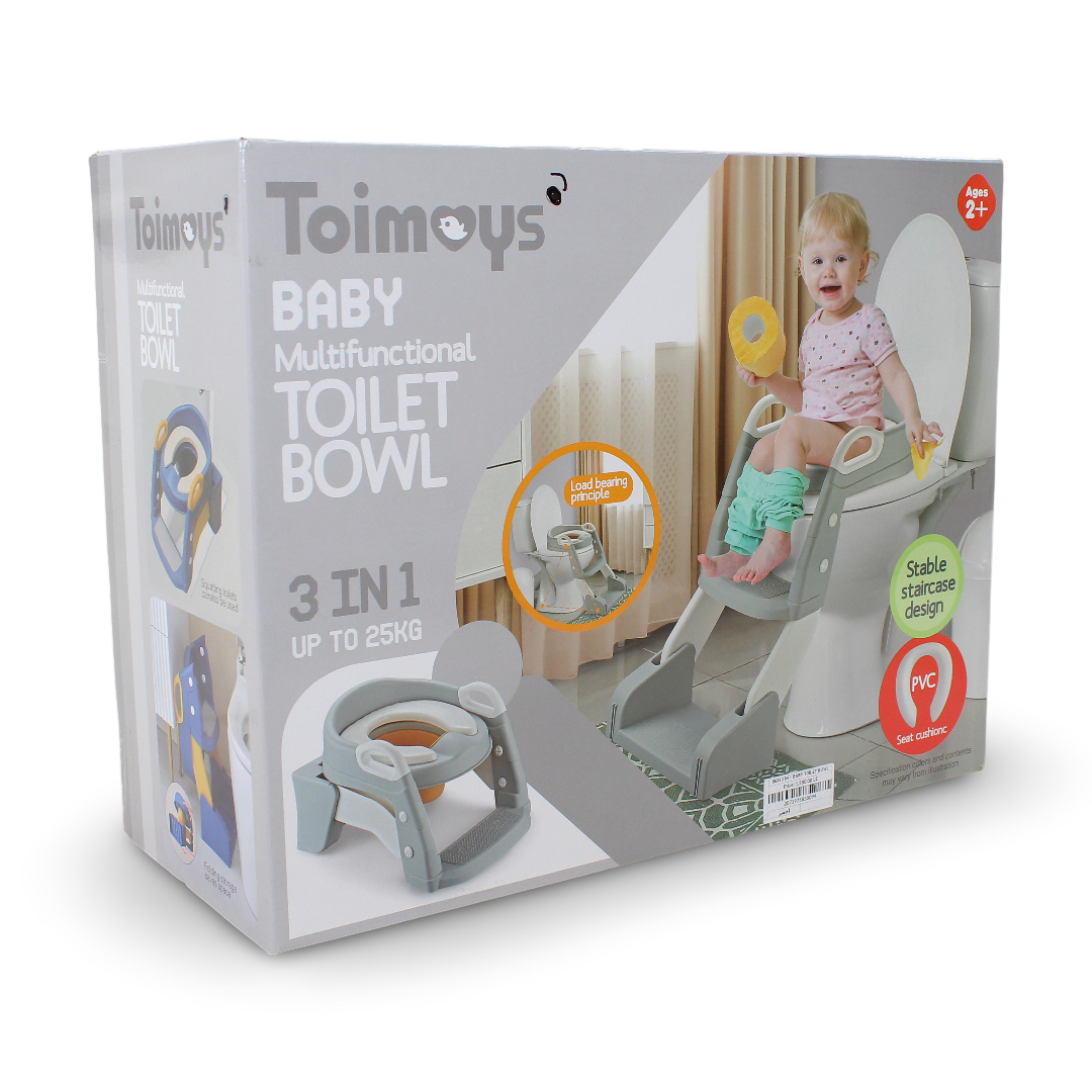 Toimoys Baby Multifunctional Toilet Bowl 3-in-1 – Green