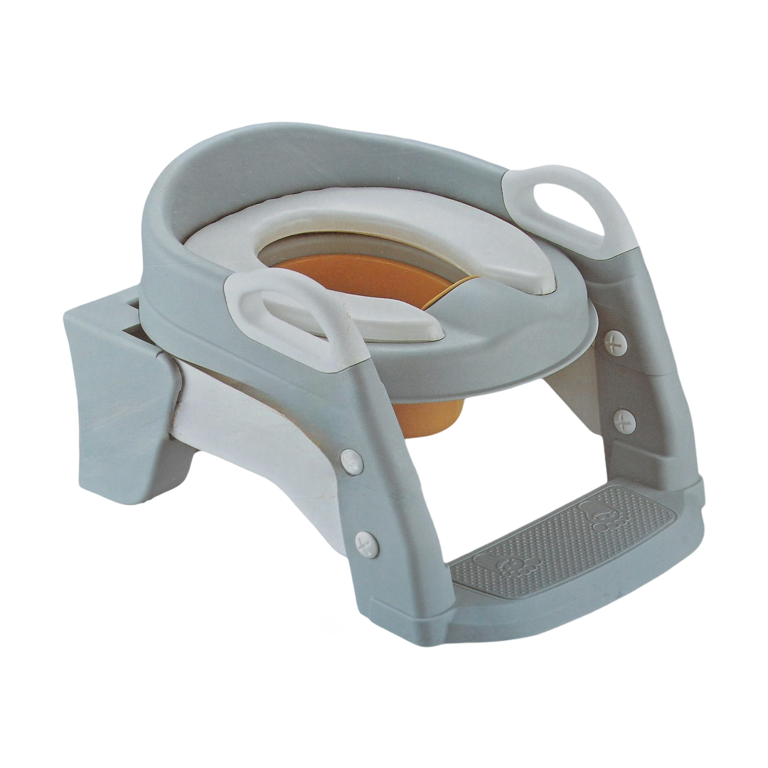 Toimoys Baby Multifunctional Toilet Bowl 3-in-1 – Grey