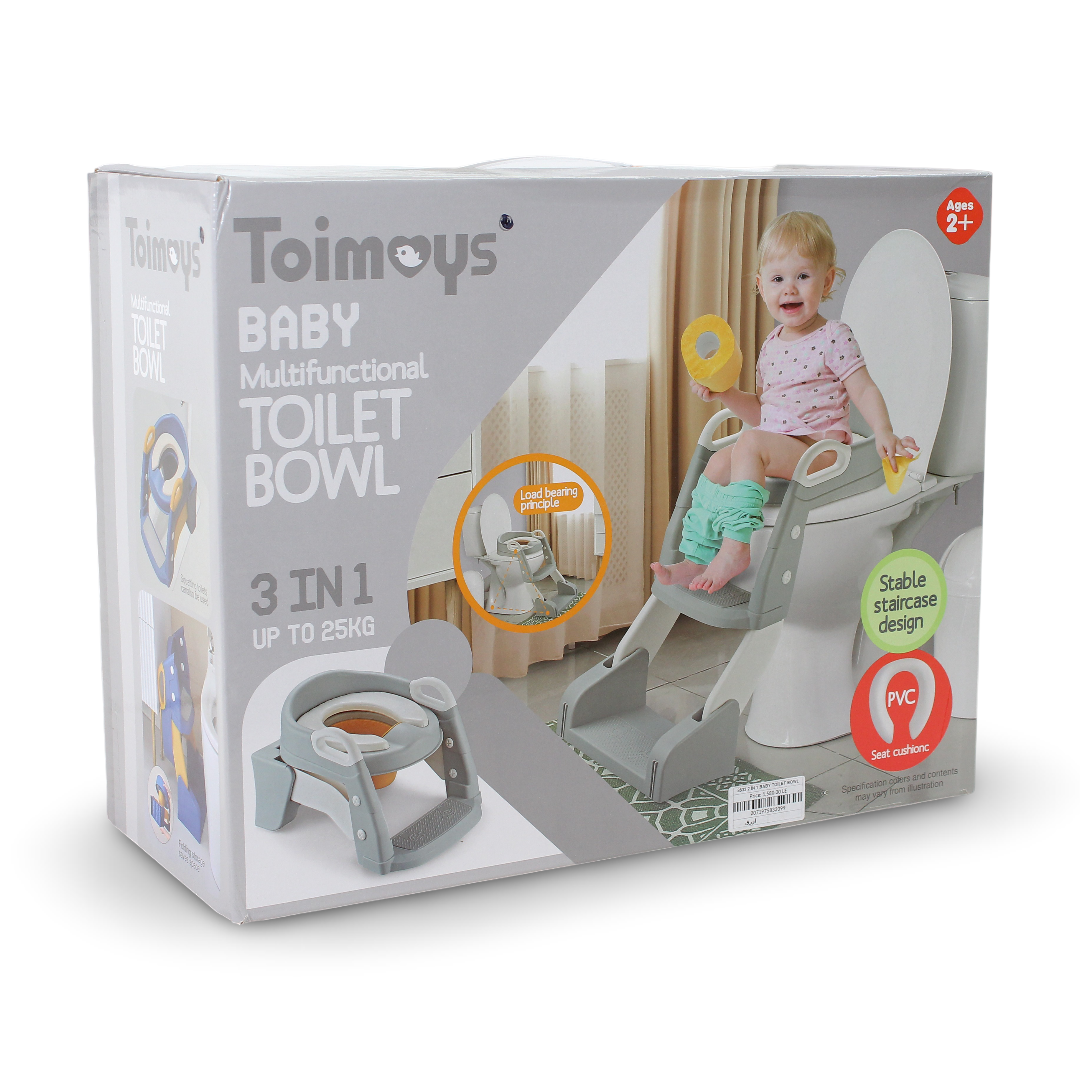 Toimoys Baby Multifunctional Toilet Bowl 3-in-1 – Blue