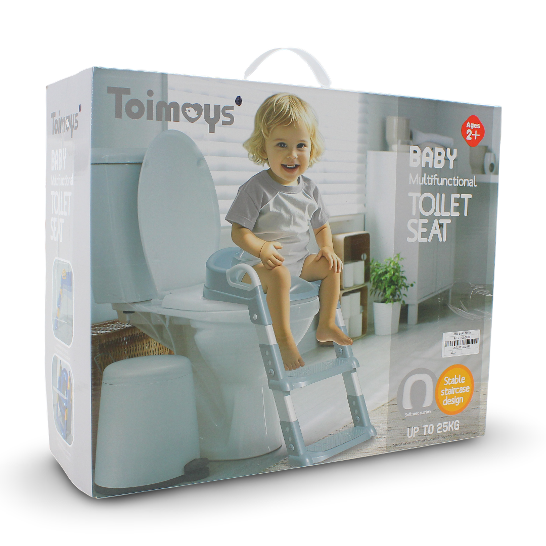 Toimoys Baby Multifunctional Toilet Bowl 3-in-1 – Pink