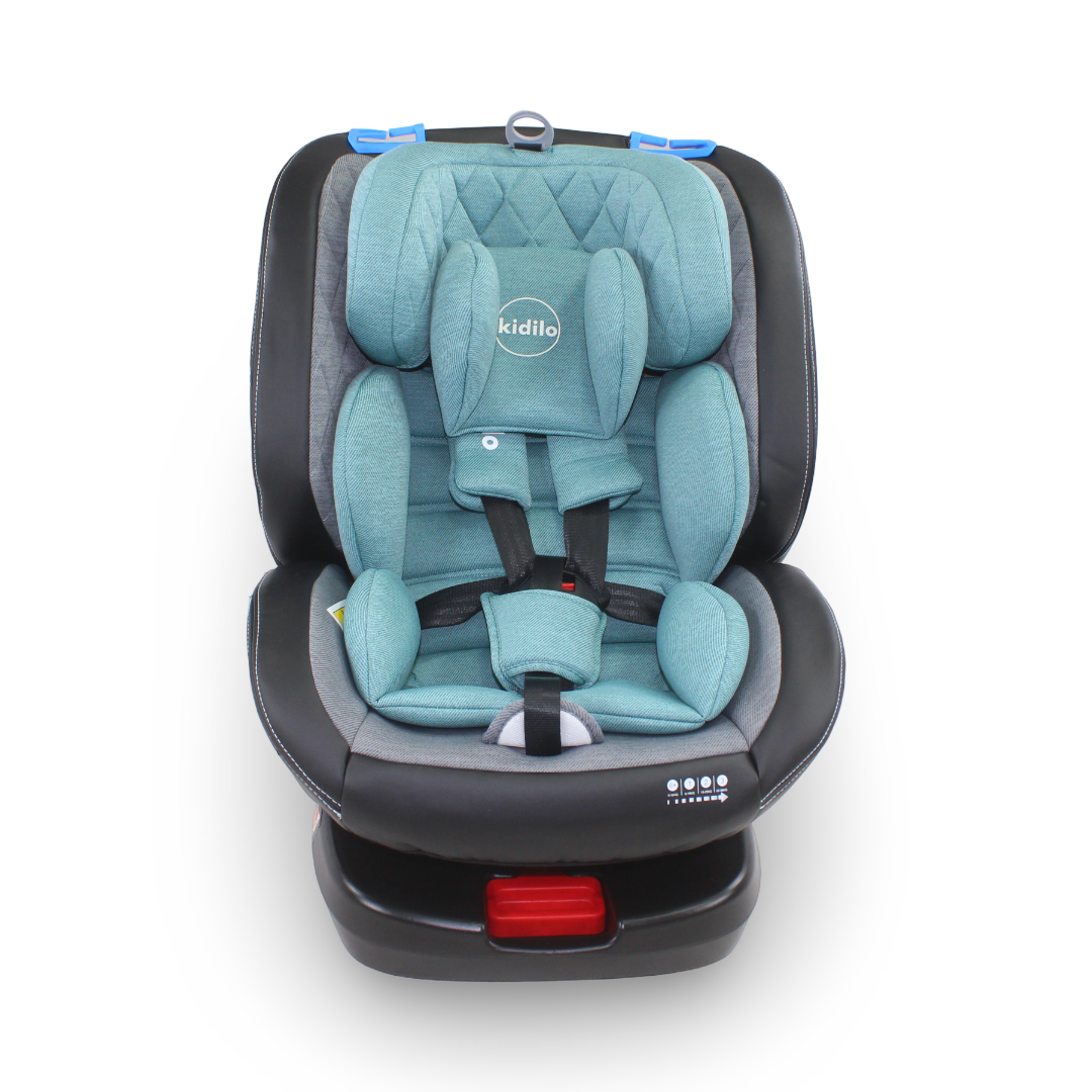 Kidilo Baby Car Seat – Black & Mint