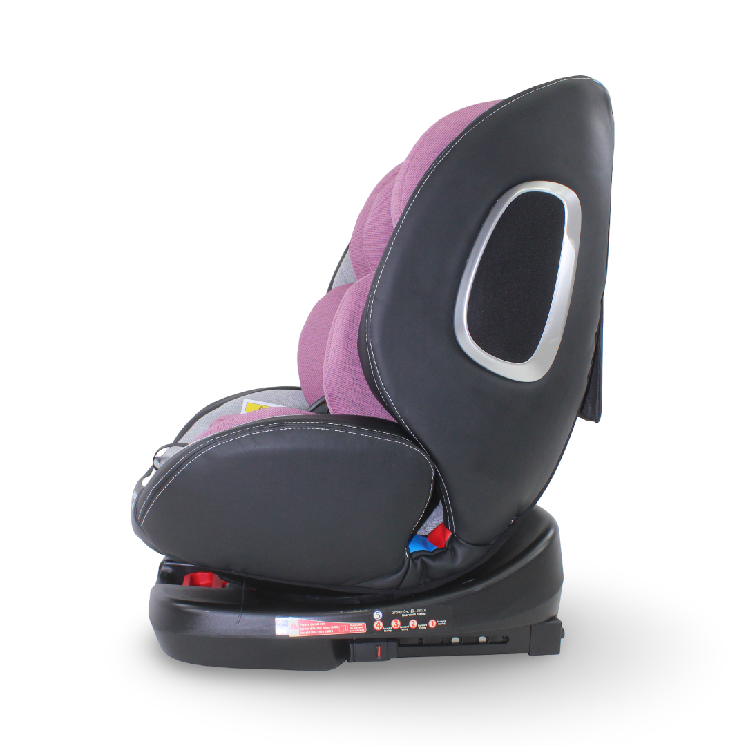 Kidilo Baby Car Seat – Black & Dusty Pink