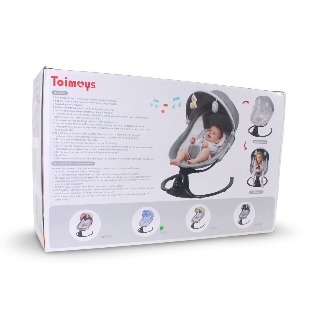 Toimoys Baby Rocking Chair – Baby Blue