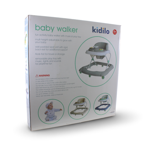 Kidilo Baby Walker – Grey