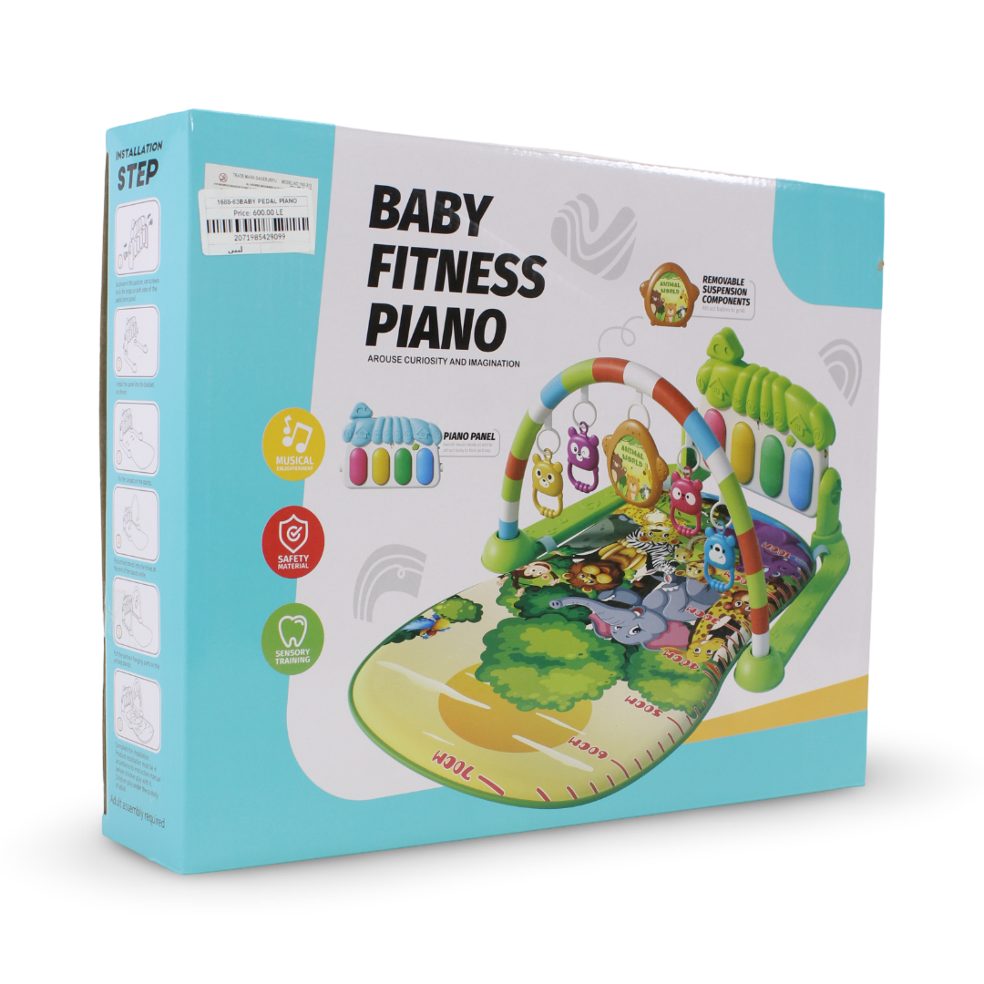Baby Fitness Piano Activity Play Gym and Mat Set