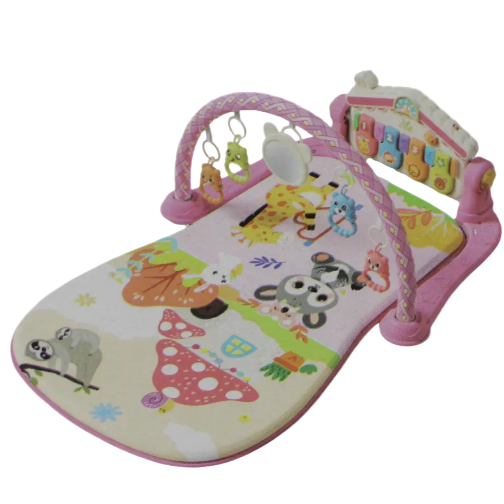 Baby Gym Kick & Play Piano Gym – Pink