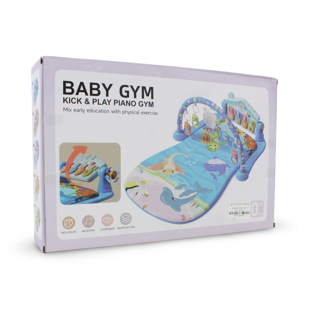 Baby Gym Kick & Play Piano Gym – Baby Blue