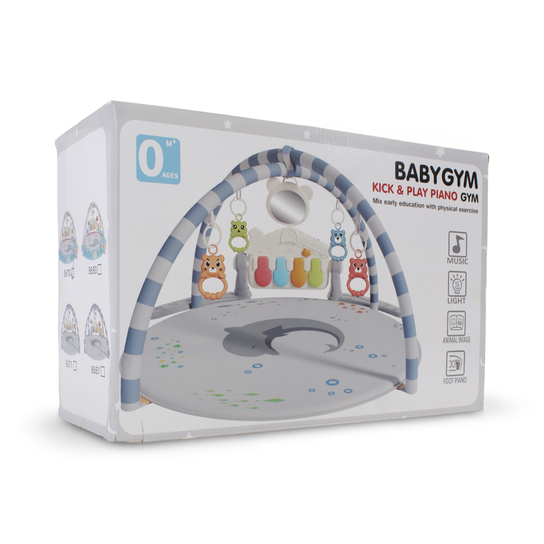 Baby Kick & Play Piano Gym – Baby Blue
