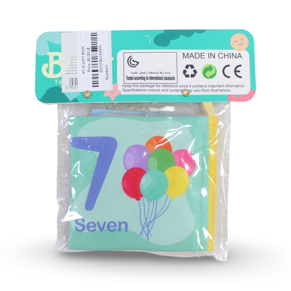 Baby Educational Soft Book – Numbers
