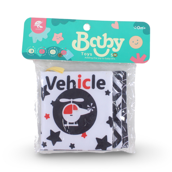 Baby Educational Soft Book – Vehicles
