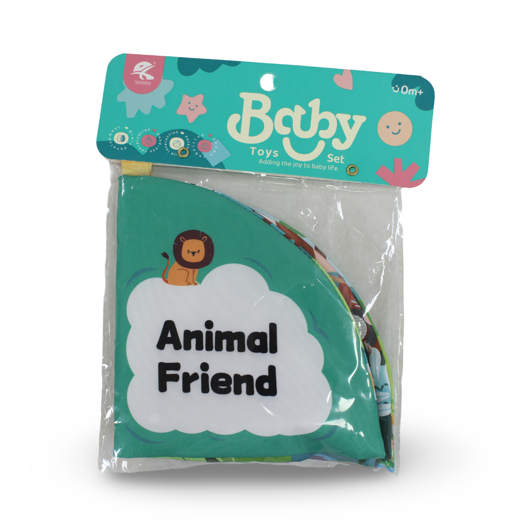 Baby Toys Animal Friend Soft Activity Book