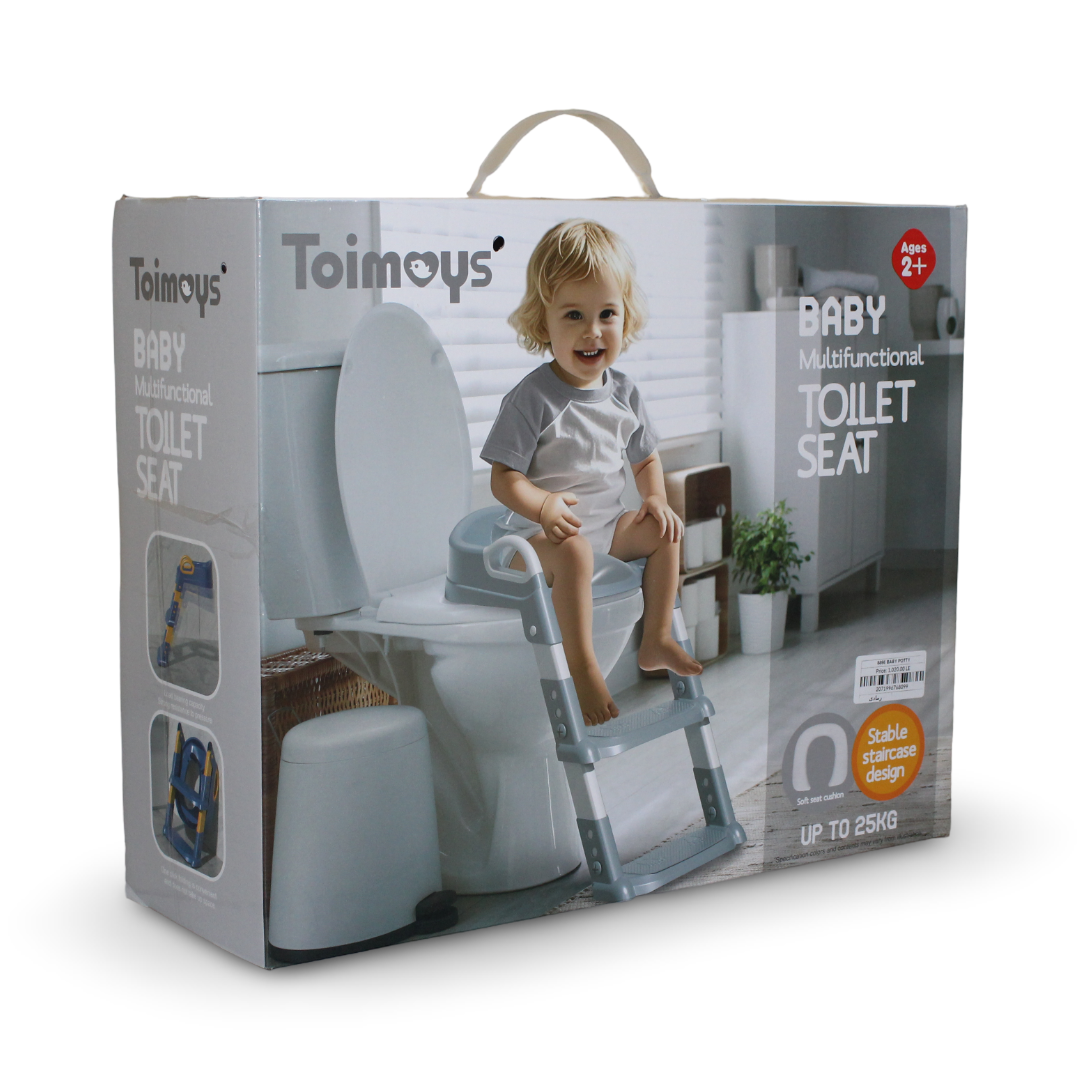 Toimoys Multifunctional Baby Toilet Seat – Grey