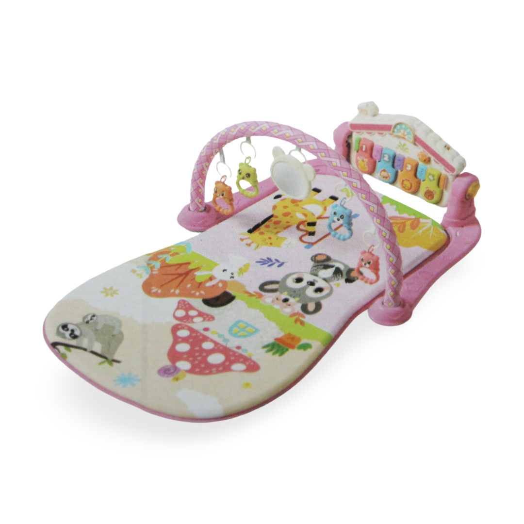 Baby Gym Kick & Play Piano Gym – Pink