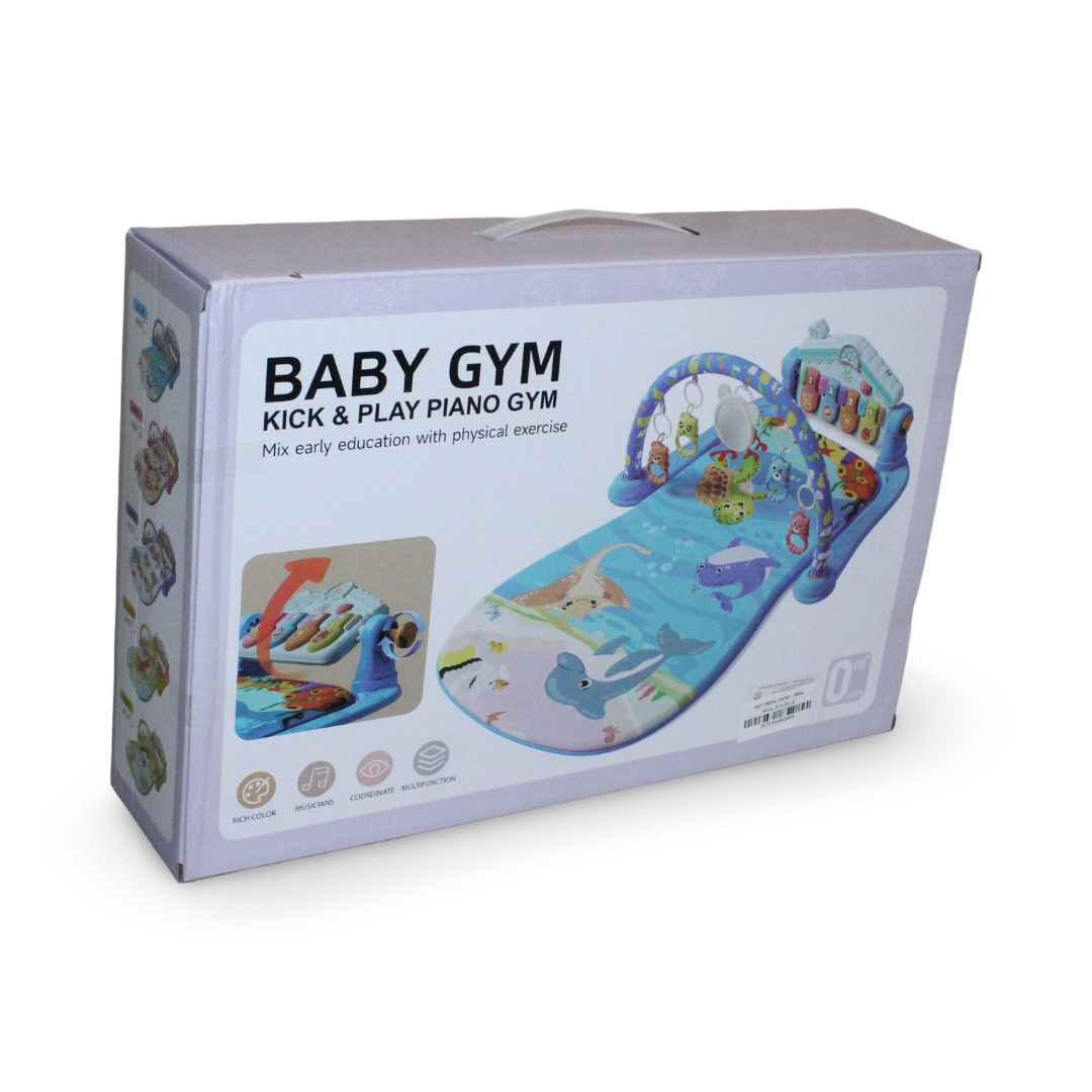 Baby Gym Kick & Play Piano Gym – Pink
