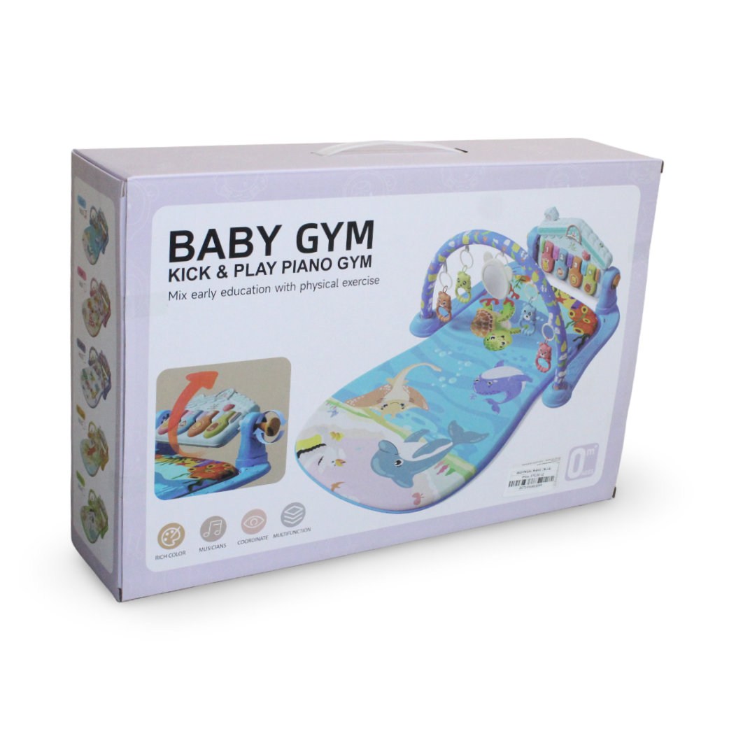 Baby Gym Kick & Play Piano Gym – Blue