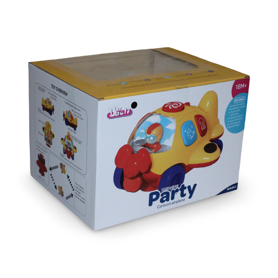 Baoli Dreaming Party Cartoon Airplane toy