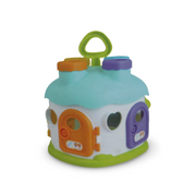 Abero Castle Fun Park Colorful Puzzle Toy – Baby Blue