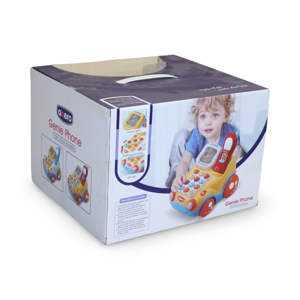 Abero Genie Phone Musical Toy Telephone – Orange