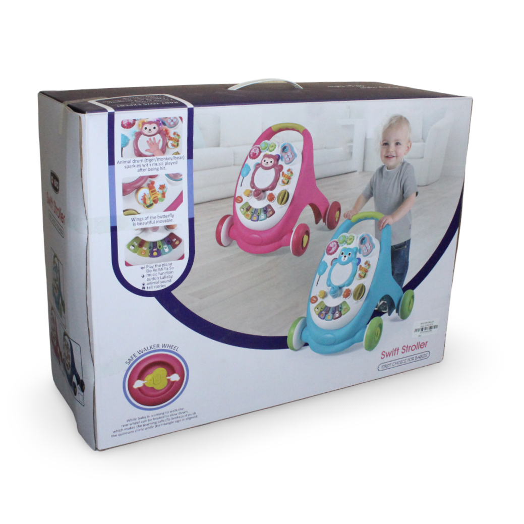 Abero Toddler Swift Stroller Toy – Pink