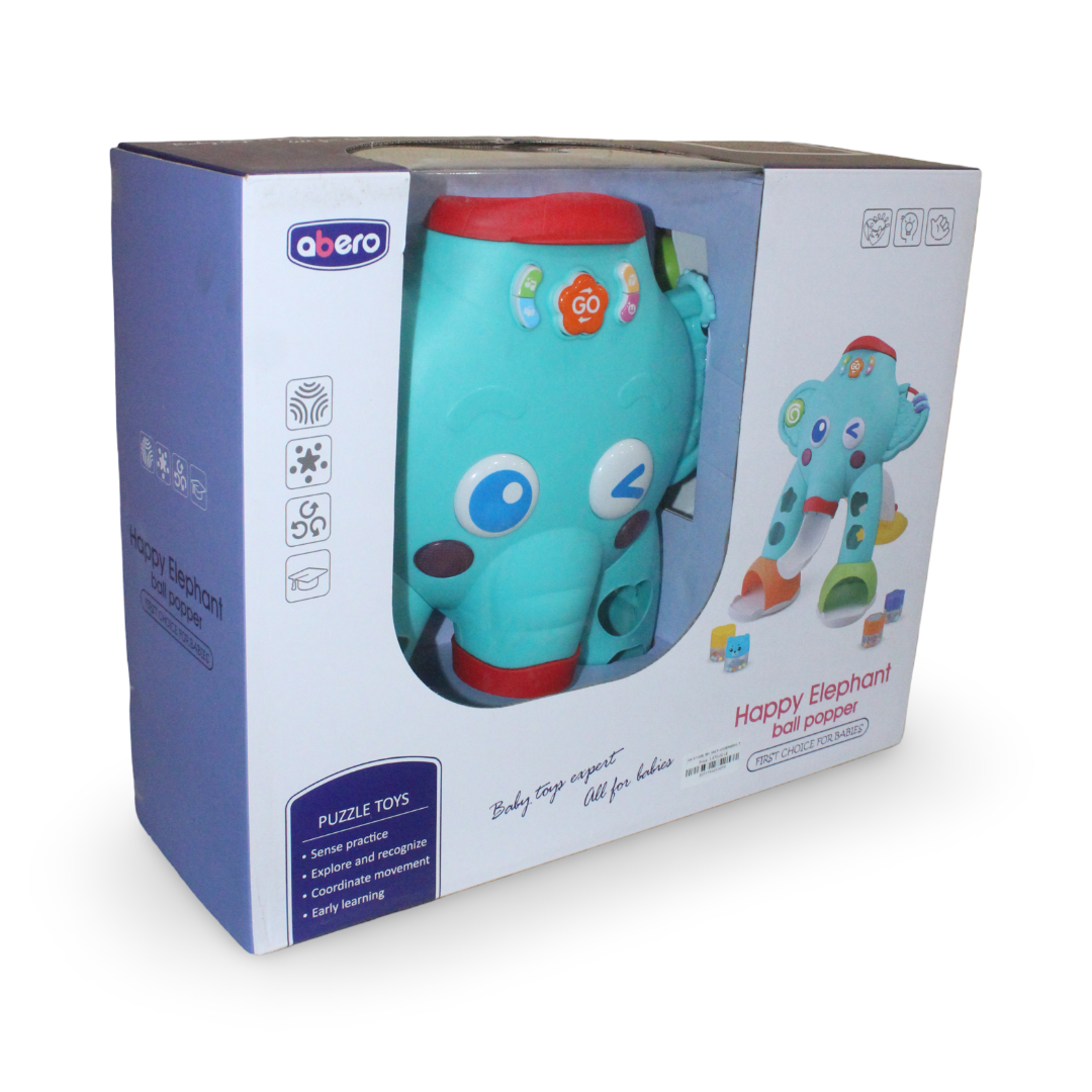 Abero Happy Elephant Ball Popper