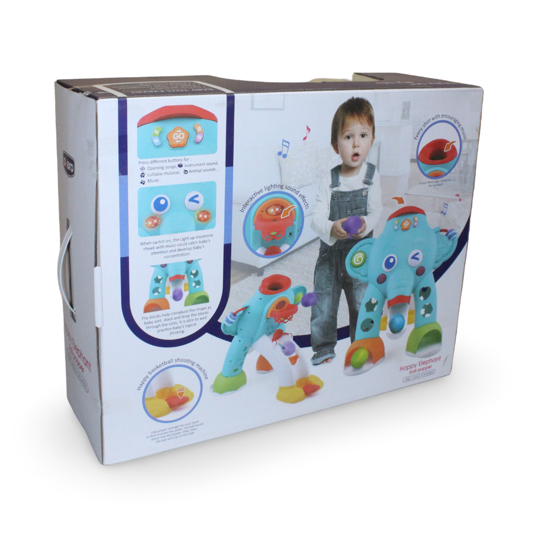 Abero Happy Elephant Ball Popper